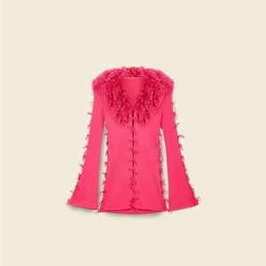 House of Sunny Laced Peggy Cardigan